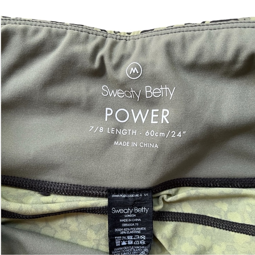 SWEATY BETTY Power Pocket Workout Leggings, sz Medium - Picture 7 of 11